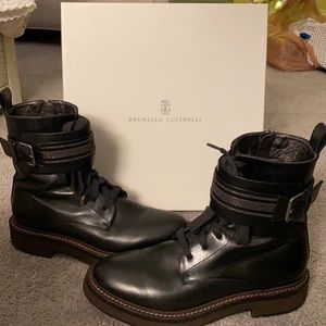 Brunello Cucinelli Zip up Boots Size 38